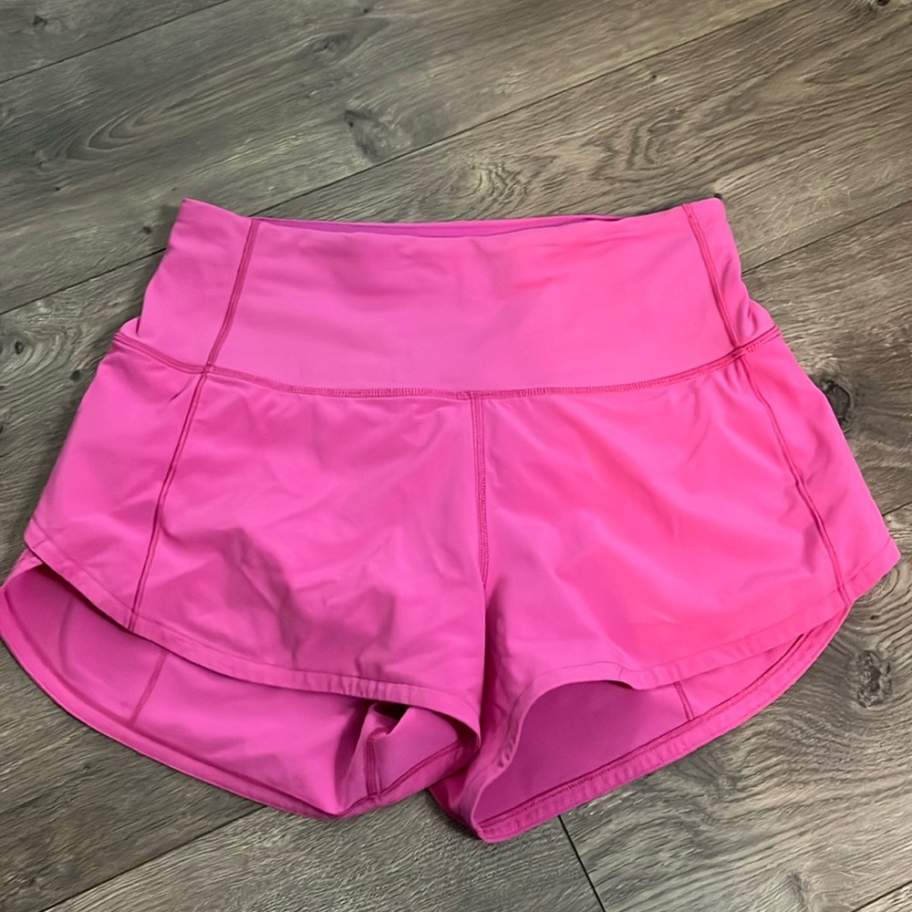 Lululemon Speed Up High-Rise 2.5″ Shorts women size 2